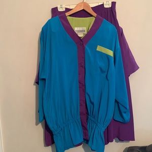 Vintage Peter Popovitch skirt set